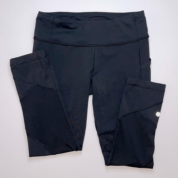 lululemon athletica Pants - Lululemon | Swift Speed High-Rise Crop and Bag Bundle